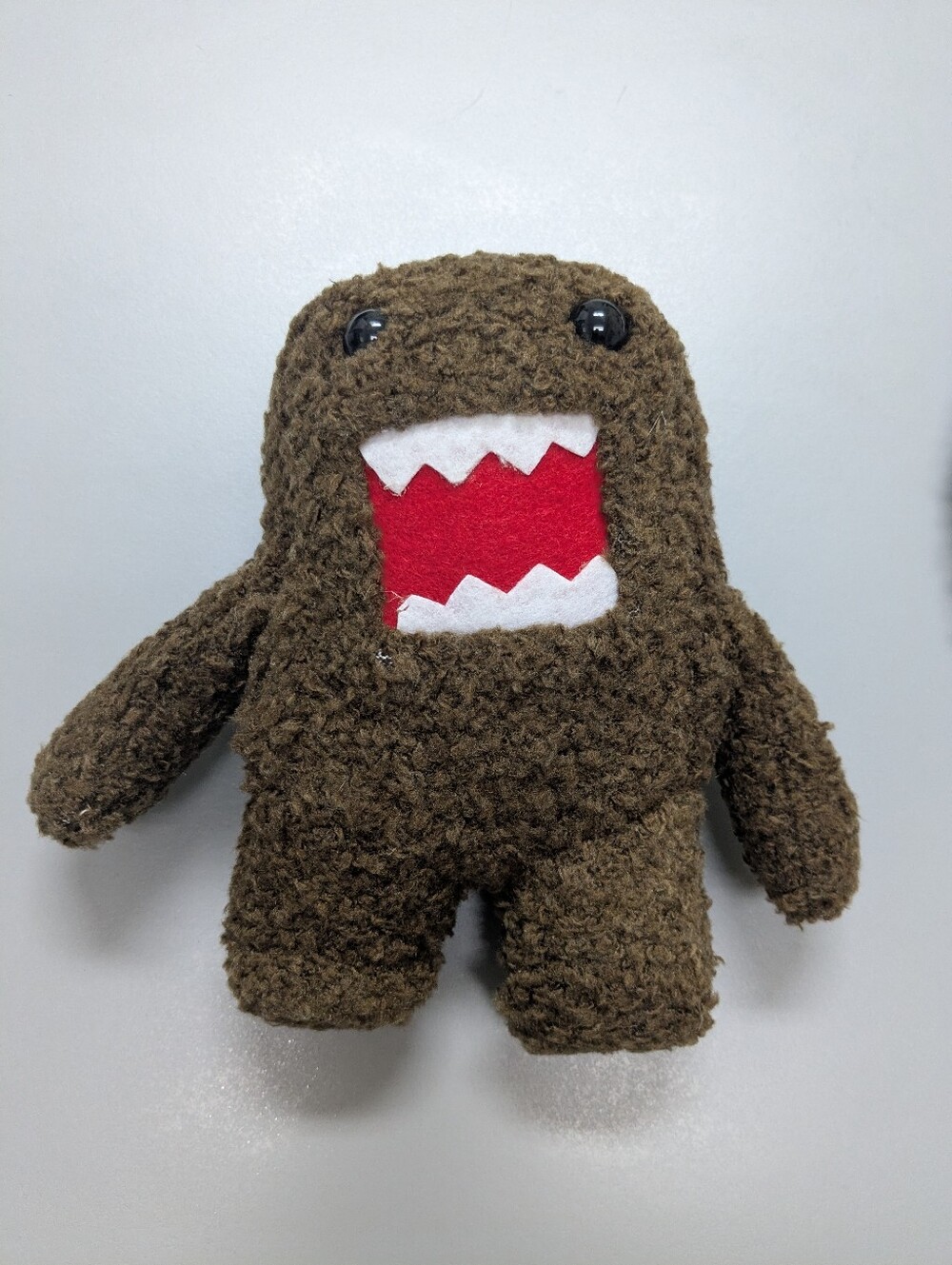 DOMO KUN Plush 1998-2010 Doll 12” Brown Nanco Stuffed Toy